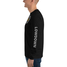 Load image into Gallery viewer, LowDown Brass Band Men’s Long Sleeve Patch Tee