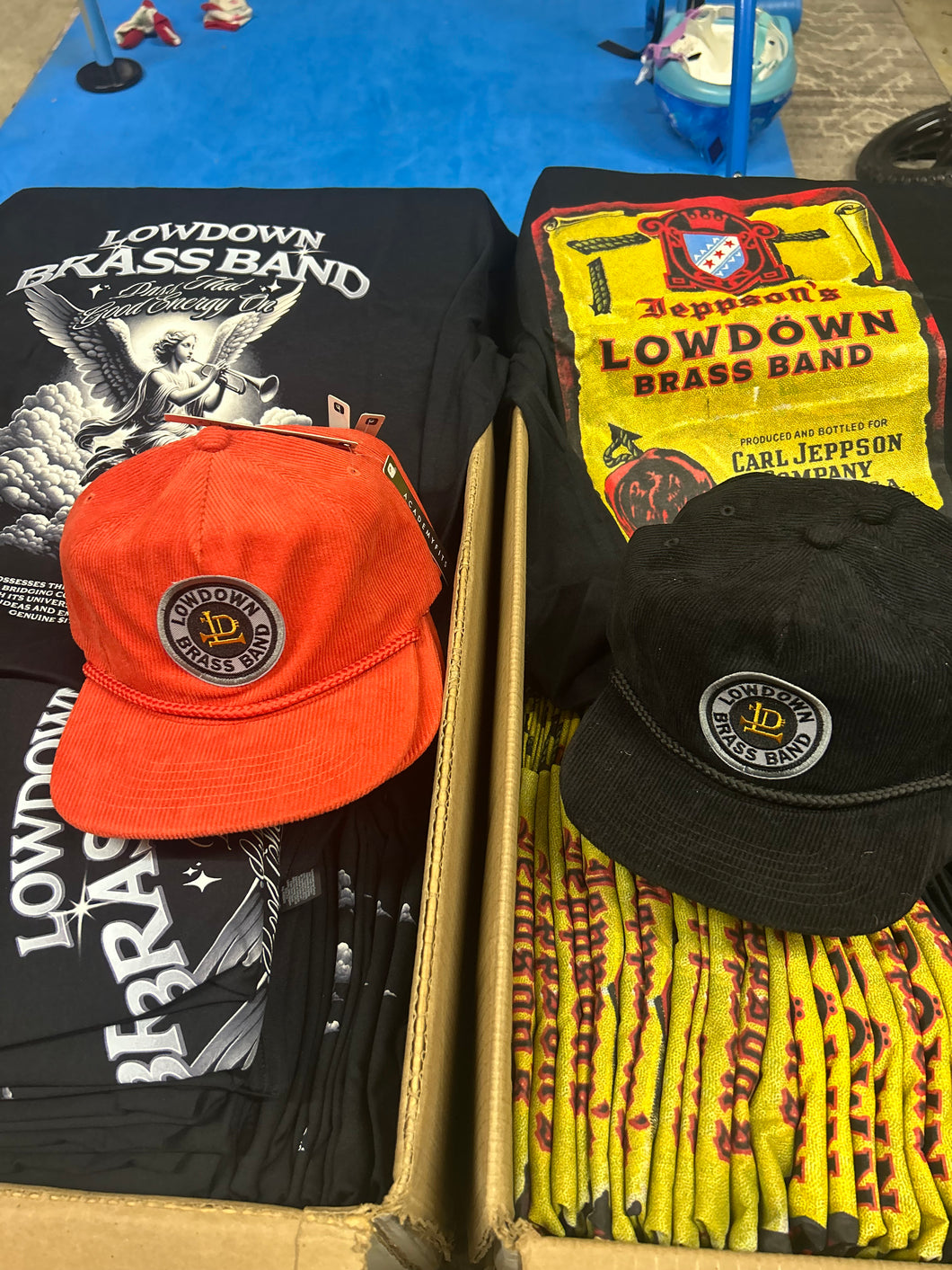 Corduroy Hat with Classic LowDown Patch!