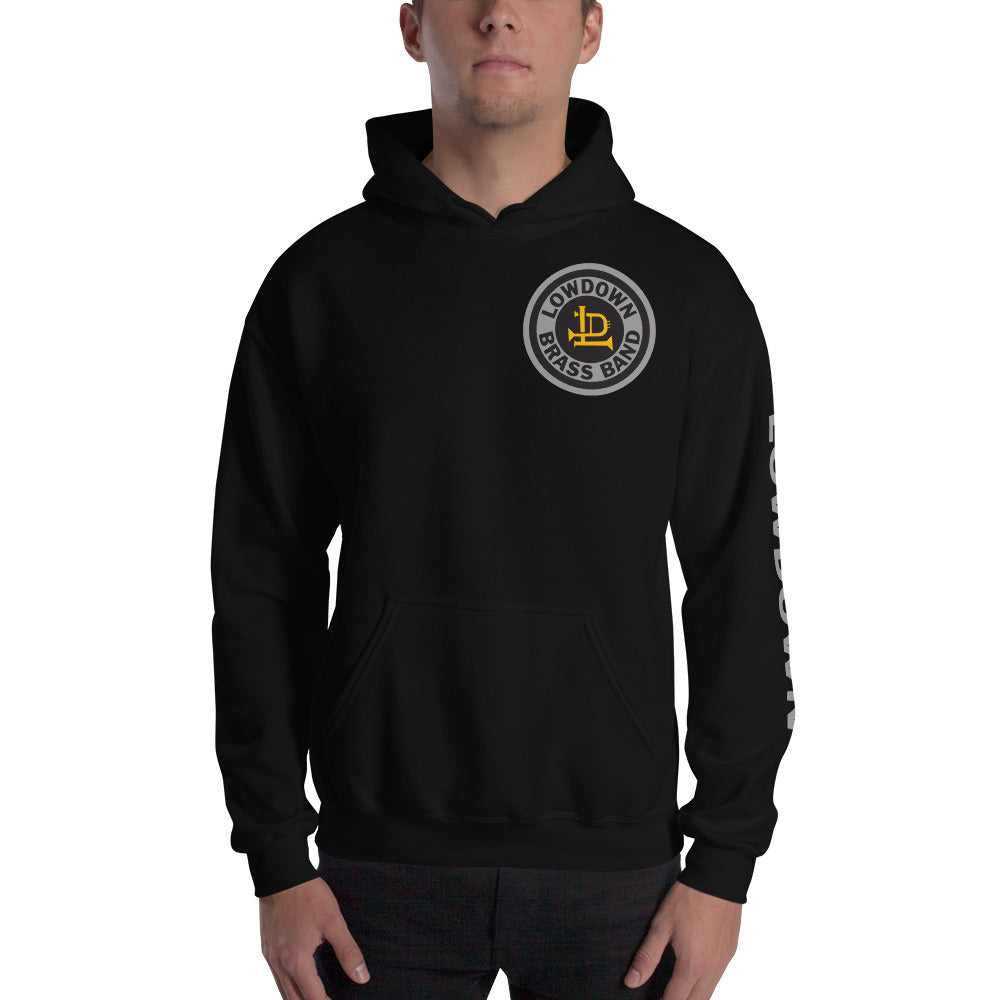 LowDown Brass Band Pullover Patch Hoodie